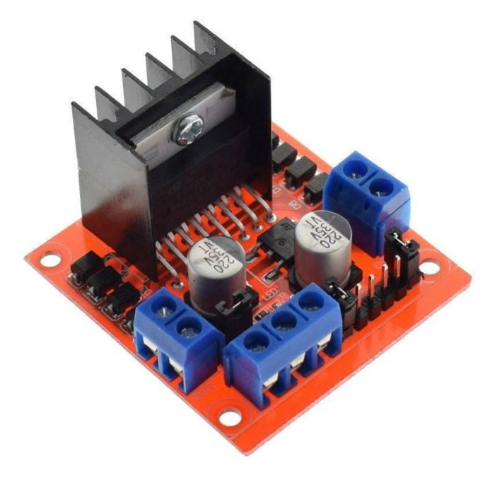 2A L298 Dual Motor Driver Module with PWM Control - Robocraze