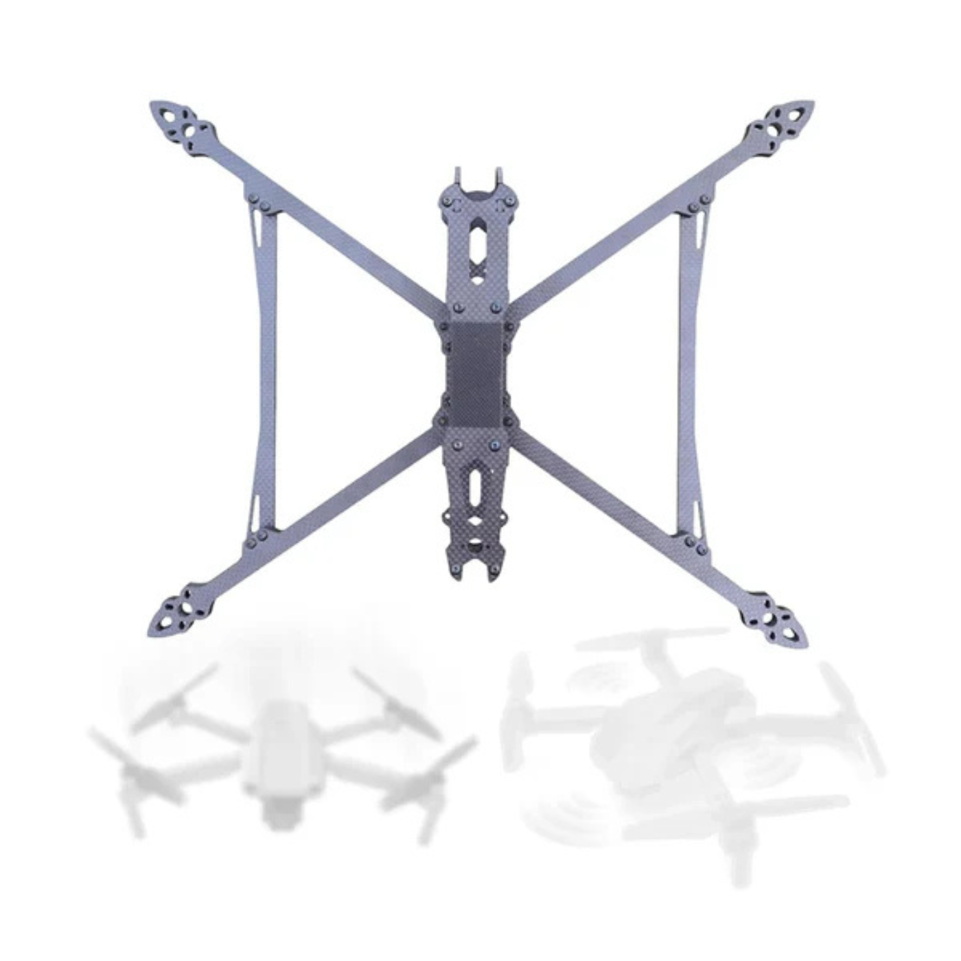MARK4 V2 8-Inch 367mm Carbon Fiber High-Performance Drone Frame for FPV Racing & Freestyle- RS7244 -Drone Parts -Drone Frames -Robocraze