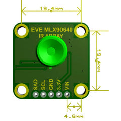 7SEmi MLX90640 IR Thermal Camera Breakout 110° FOV I2C Interface-Sensors-Camera Sensor-Robocraze