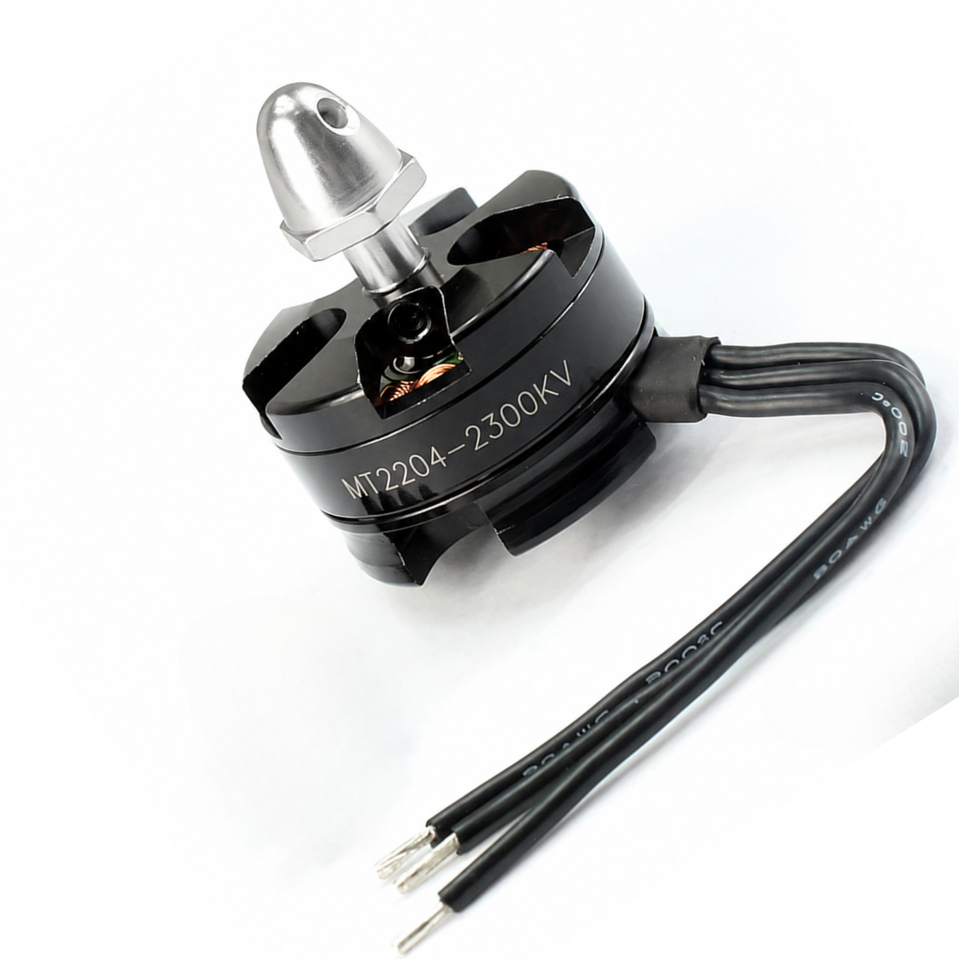 MT2204_2300KV_Brushless_Motor_Silver_CCW -Drone Parts -Drone Motors -Drone/UAV -Robocraze