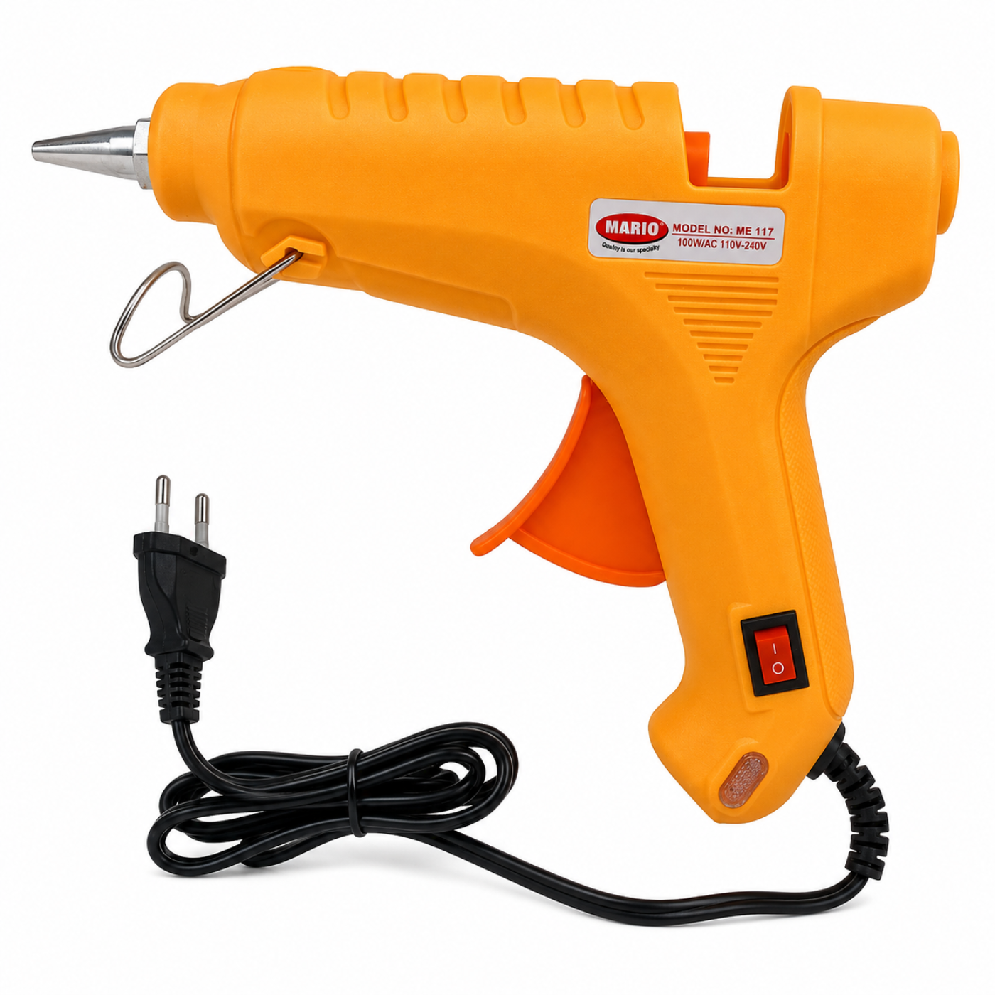 Mario ME-117 100 Watt Professional Hot Melt Glue Gun -Tools & Instruments -Hot Glue Guns & Adhesive Sticks -Robocraze