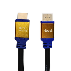 NOVEL 4K+8K Ultra HD HDMI Cable, 1.5m Length – Premium High-Speed with Metal Connectors -Cables -HDMI -Robocraze