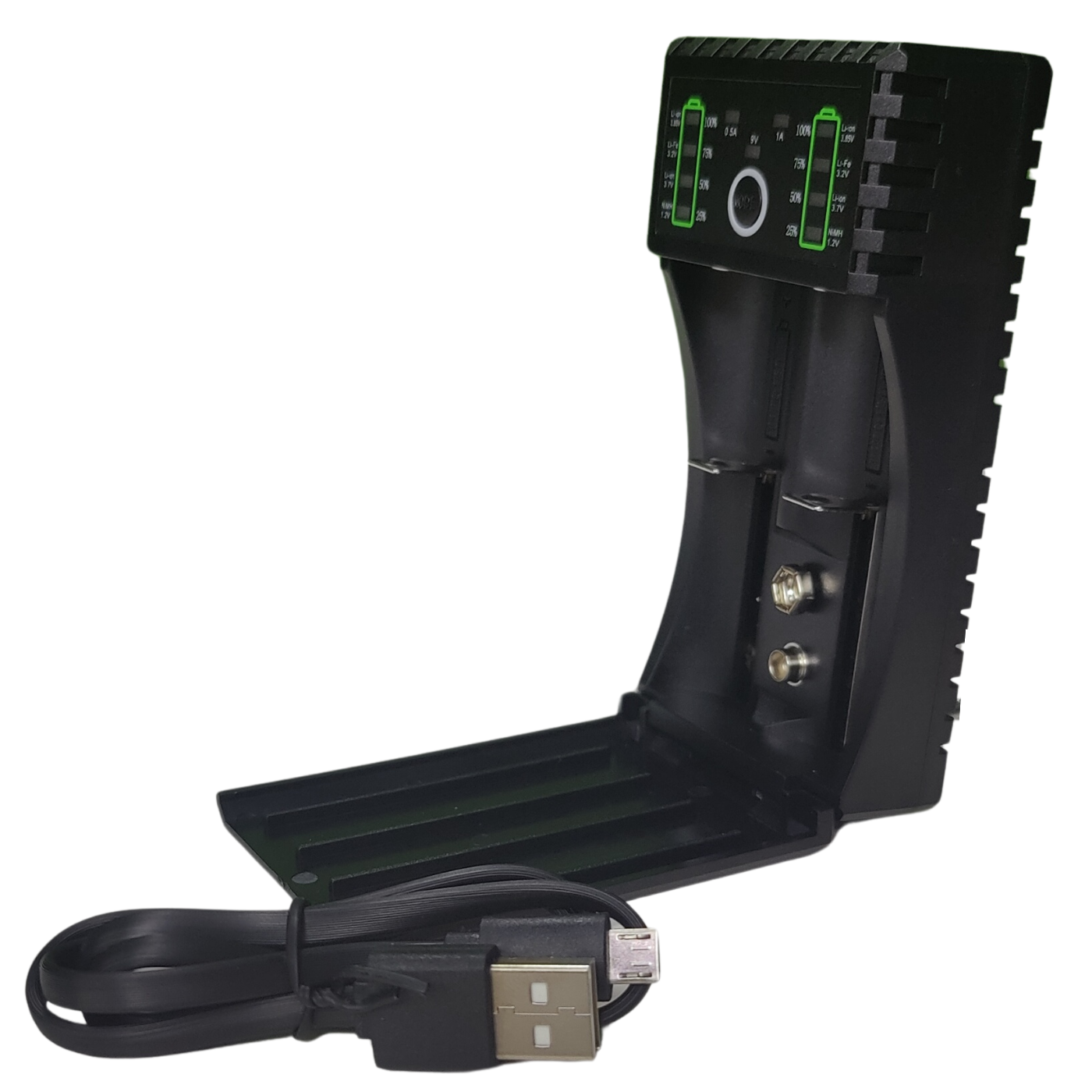 NOVEL 5V 2A Smart Battery Charger - Input Micro USB -Batteries & Power Supply -Battery Chargers -Robocraze