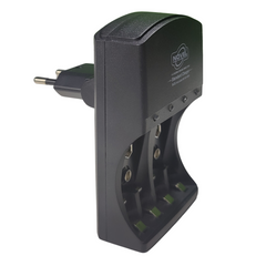 NOVEL 9V Battery Charger For AA/AAA/Ni-MH/NI -Batteries & Power Supply -Battery Chargers -Robocraze