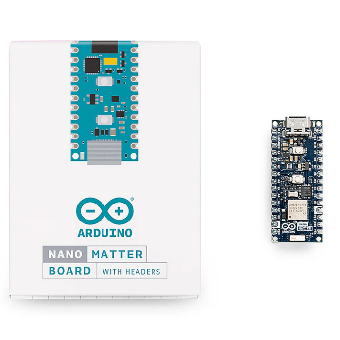 Header Impact Arduino Official Arduino Nano Matter with Headers - ABX00137 – Robocraze