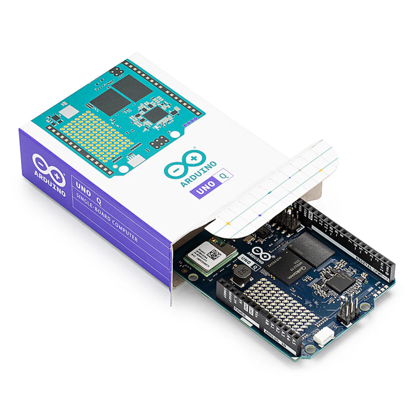 Arduino Uno Encasing Official Arduino UNO Q SBC 4GB ABX00173 – Robocraze