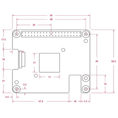Official Raspberry Pi AI HAT+ 26 TOPS -Raspberry Pi -Raspberry Pi Boards -Robocraze