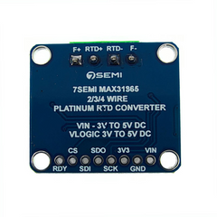 PT100 RTD 2-Wire Temperature Sensor Breakout Board with MAX31865 Amplifier -7Semi -Electronic Modules -Breakout Board -Robocraze