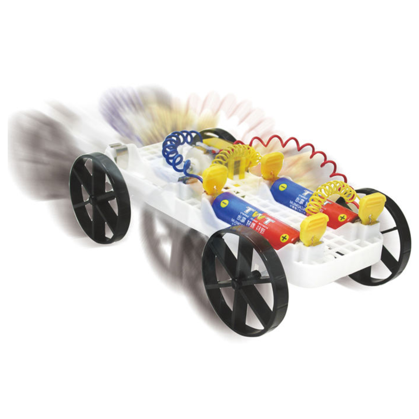 Pludo 2-Way Electric Car STEM Kit - Energy Transformation Model | Grades 6-7 | Ages 11-12 -DIY Kits - Pludo Educational Kits - Robocraze
