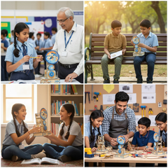 Pludo Internal Combustion Engine Model Educational Toy – Energy Conversion STEM Kit for Ages 11–14 | Grade 6 to 8 -DIY Kit -Pludo Educational Kit -Robocraze