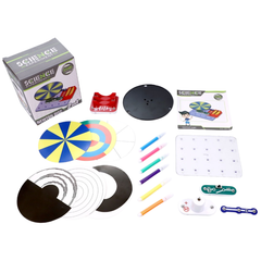 Pludo Light & Colour Lab Circuit – Colour-Packed Adventure for Curious Young Minds | Grades 1–2 | Ages 6–7 -DIY Kits - Pludo Educational Kits - Robocraze