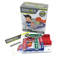 Pludo Motion Sense Circuit - Build Motion‑Detecting Tilt STEM Kit (Ages 10-11 | Grades 5-6) -DIY Kits - Pludo Educational Kits - Robocraze