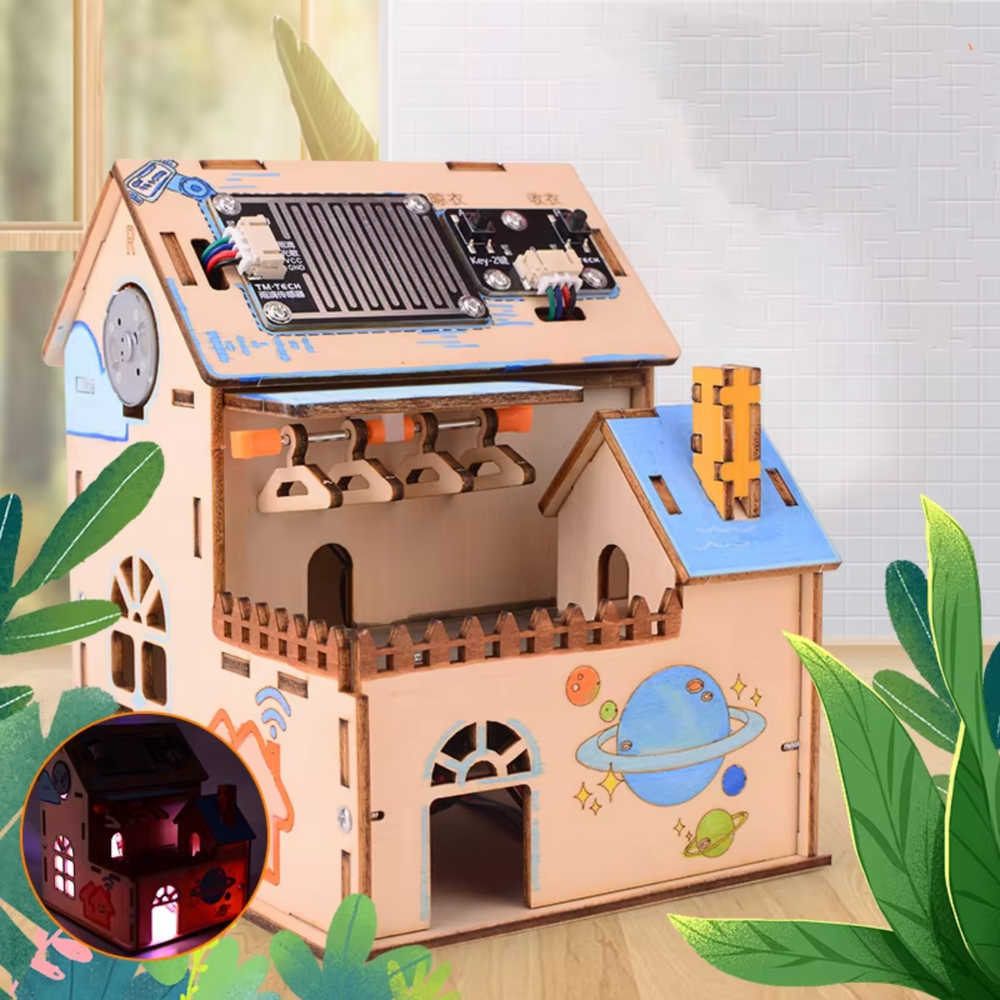 Pludo STEM Home Automation Kit – Sensor-Based Automation Learning for Kids 11–14 | Grade 6–8 DIY STEM Toy -DIY Kit -Pludo Education Kit -Robocraze