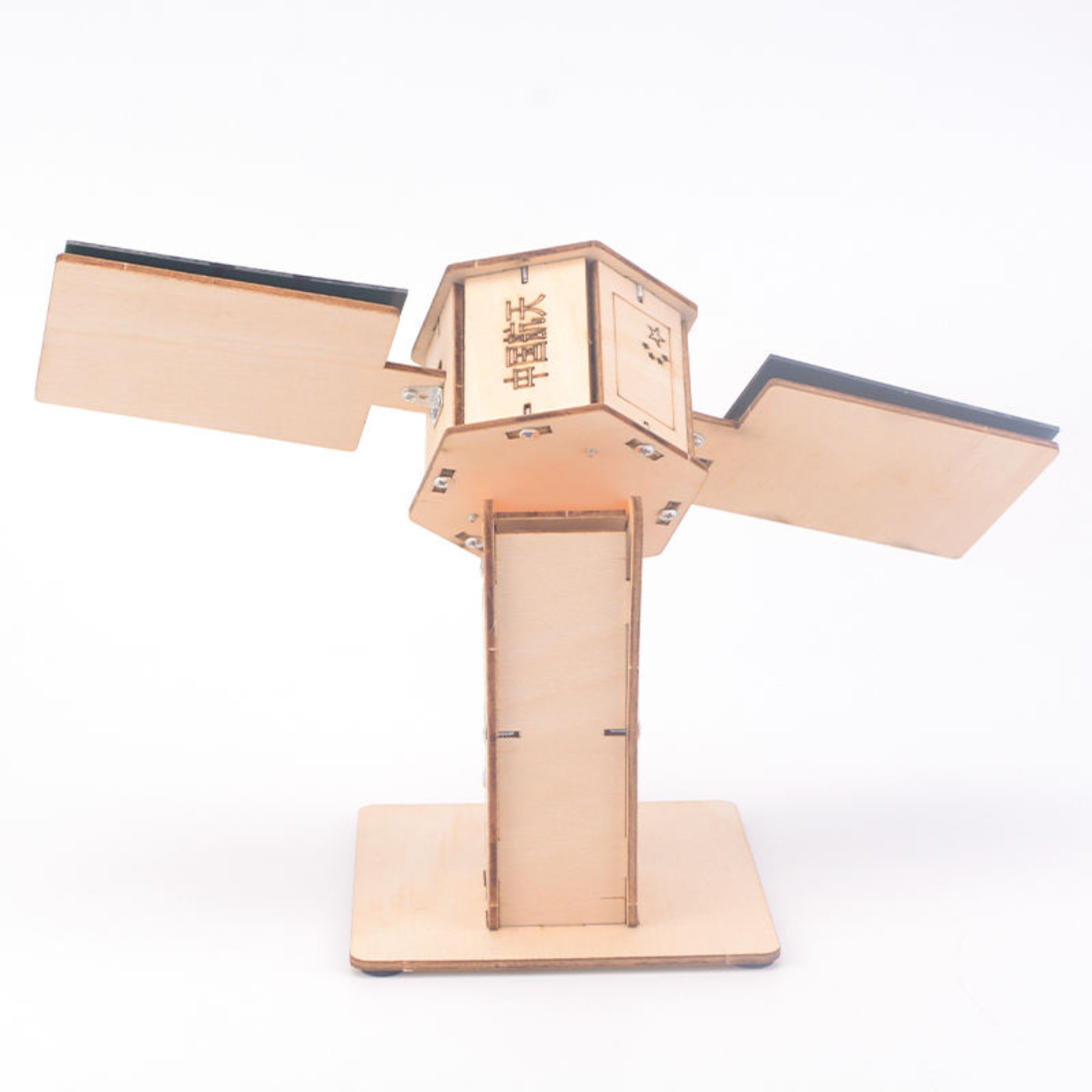 Pludo Solar Satellite DIY Kit – Solar Energy Learning DIY Science Kits for Kids 11–14 | Grades 6–8 -DIY Kit -Pludo Education Kit -Robocraze