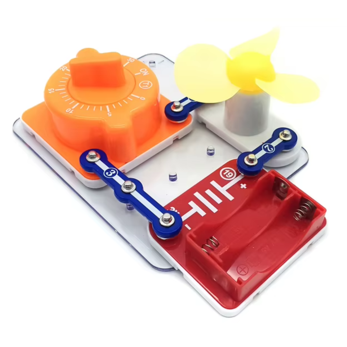 Pludo Time Delay Circuit – From Circuit Connections to Time-Controlled Actions | STEM Kit | Grades 6–7 | Ages 11–12 -DIY Kits - Pludo Educational Kits - Robocraze