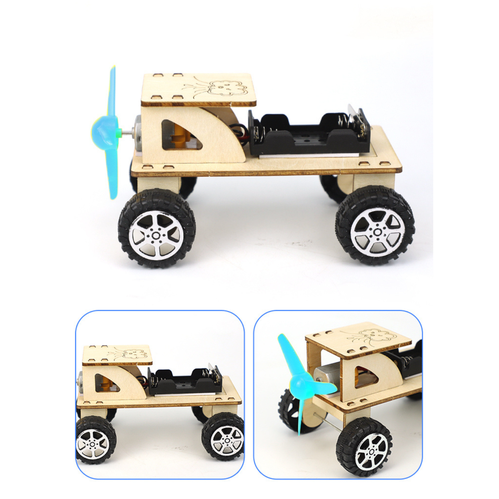 Pludo Wind Rider STEM Kit – Air Pressure Science Kit for Kids 3–5 | Mont –2 Motion & Force Model -DIY Kits -Pludo Education Kit -Robocraze