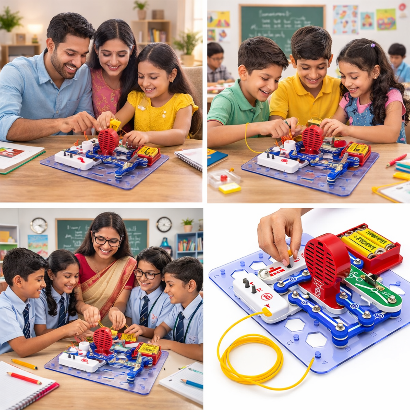 Pludo Wireless Audio Circuit – Build Your Own FM Radio & Explore the World of Radio Waves | Grades 5–6 | Ages 10–11 -DIY Kits - Pludo Educational Kits - Robocraze