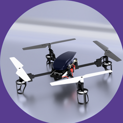 Pluto Guru RC Mini Drone Kit with 1080p Camera for STEM Education - Drone Making Kit - Classroom STEM Kits -Robocraze