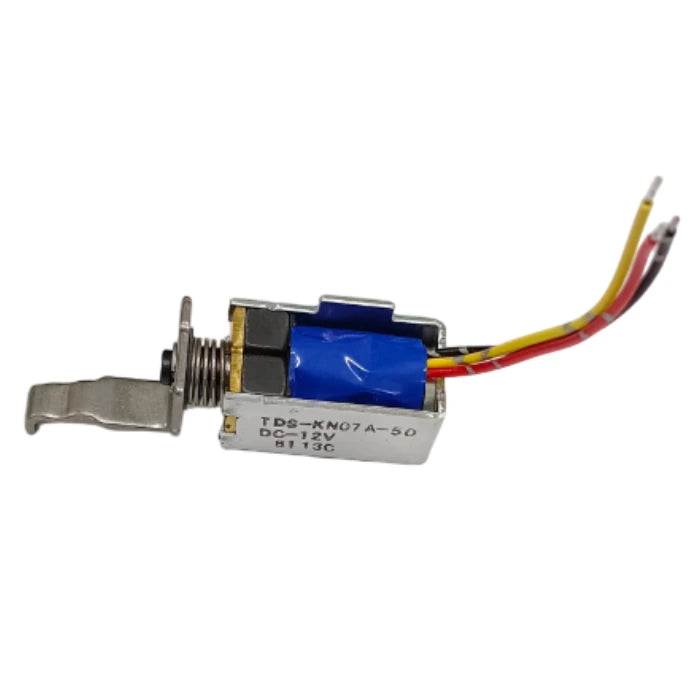 Metal Push pull type open frame Solenoid Electromagnet​ TDS-KN07 A-50 -DC 12V solenoid valve -Sensor -Robocraze