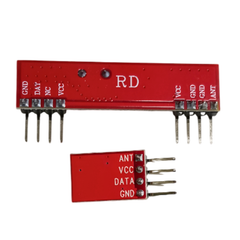 RF433 MHz Transmitter Receiver Wireless Module – 433MHz RF module for remote control. -Robocraze