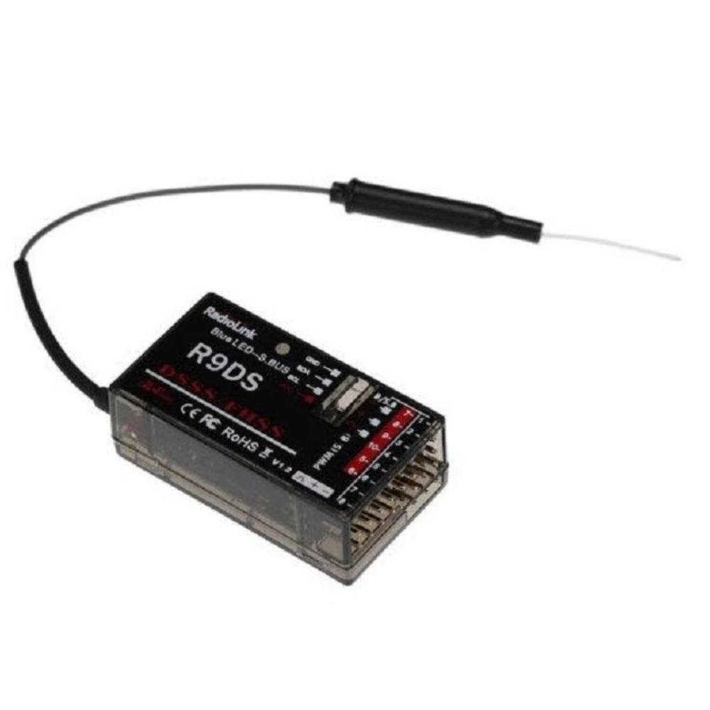 RadioLink R9DS 9CH 2.4GHz RC Receiver -Drone Parts -Drone Controllers -Robocraze