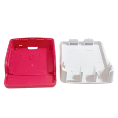 Raspberry Pi 4 Case Red & White (Chinese) – Bold Official Raspberry Pi Case for Pi 4 in red & white. -Robocraze