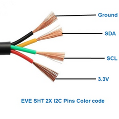 SHT20 MRS Type I2C Humidity and Temperature Sensor Probe -7Semi -Sensors -Temperature Sensor -Robocraze