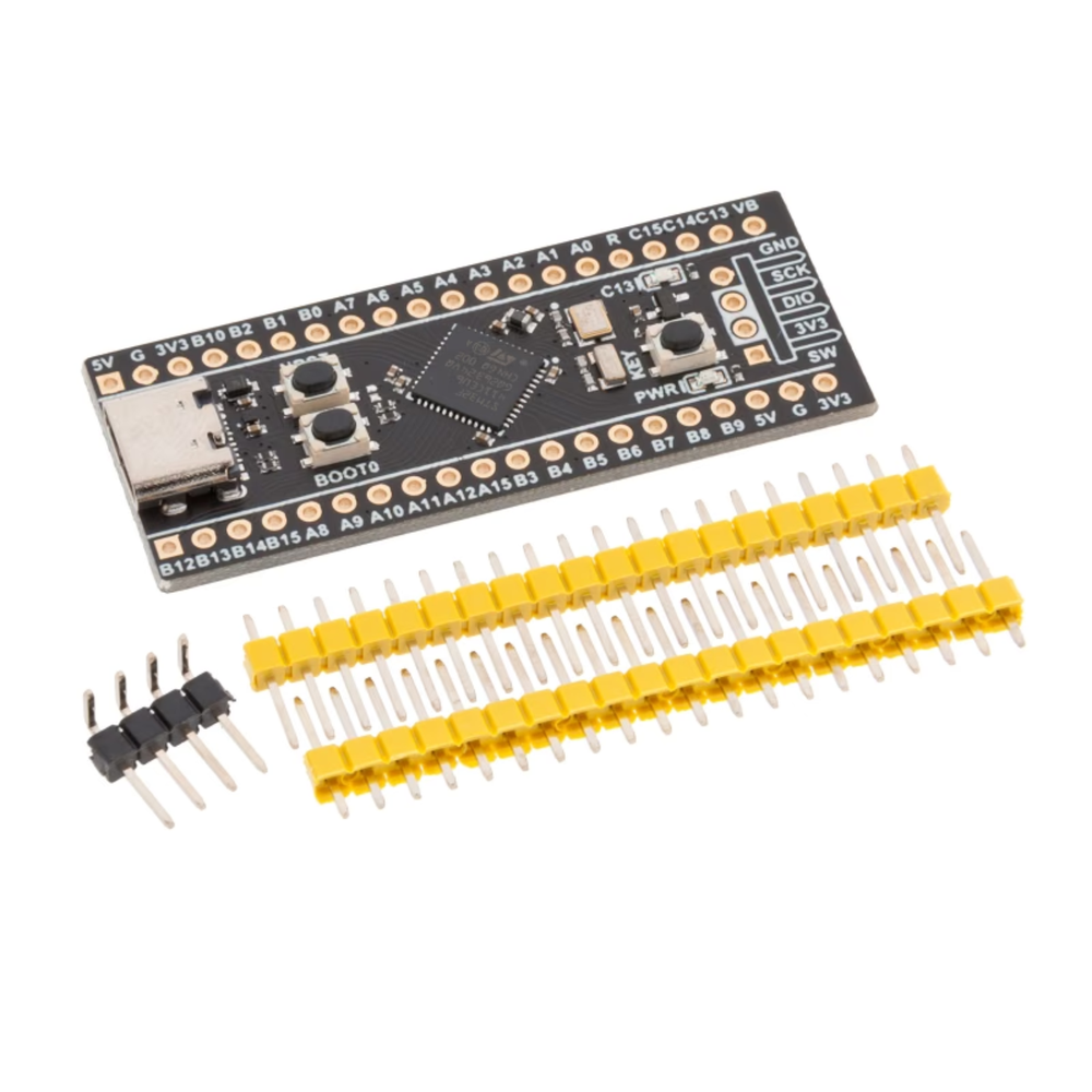 STM32F411CEU6 ARM Cortex-M4 Minimum System Development Board -Development Boards -STM Boards -Robocraze