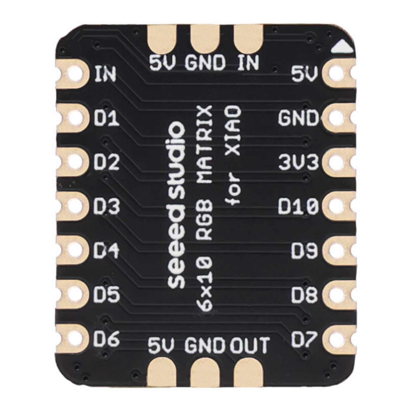 Seeed Studio 6x10 RGB WS2812 Matrix for XIAO - Electronic Components - LED's - Robocraze