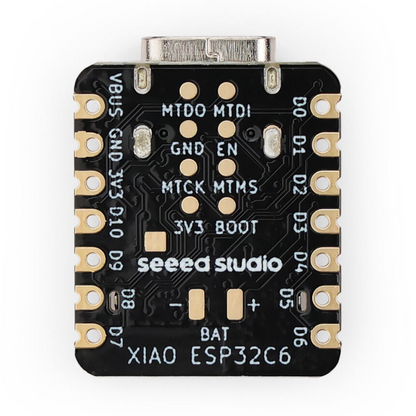 Seeed Studio XIAO ESP32-C6 Development Board Supports Wi-Fi 6, Bluetooth 5.0, Zigbee & Thread -XIAO Series -XIAO Boards -Robocraze