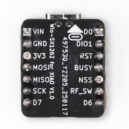 Seeed Studio XIAO nRF52840 Module & Wio-SX1262 Kit for Meshtastic -XIAO Series -XIAO Boards -Robocraze