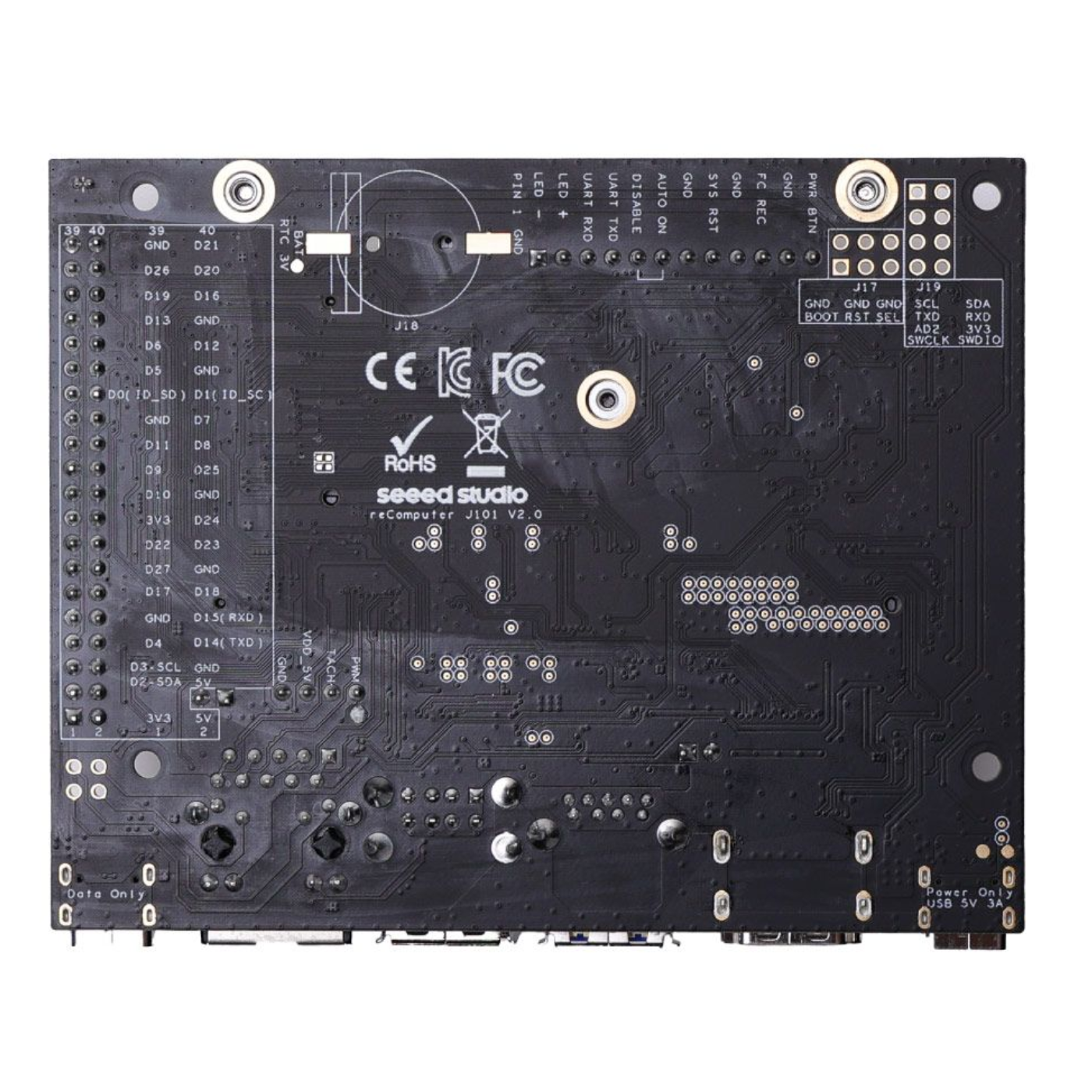 Seeed Studio reComputer J101 Carrier Board for NVIDIA Jetson Nano - Robocraze