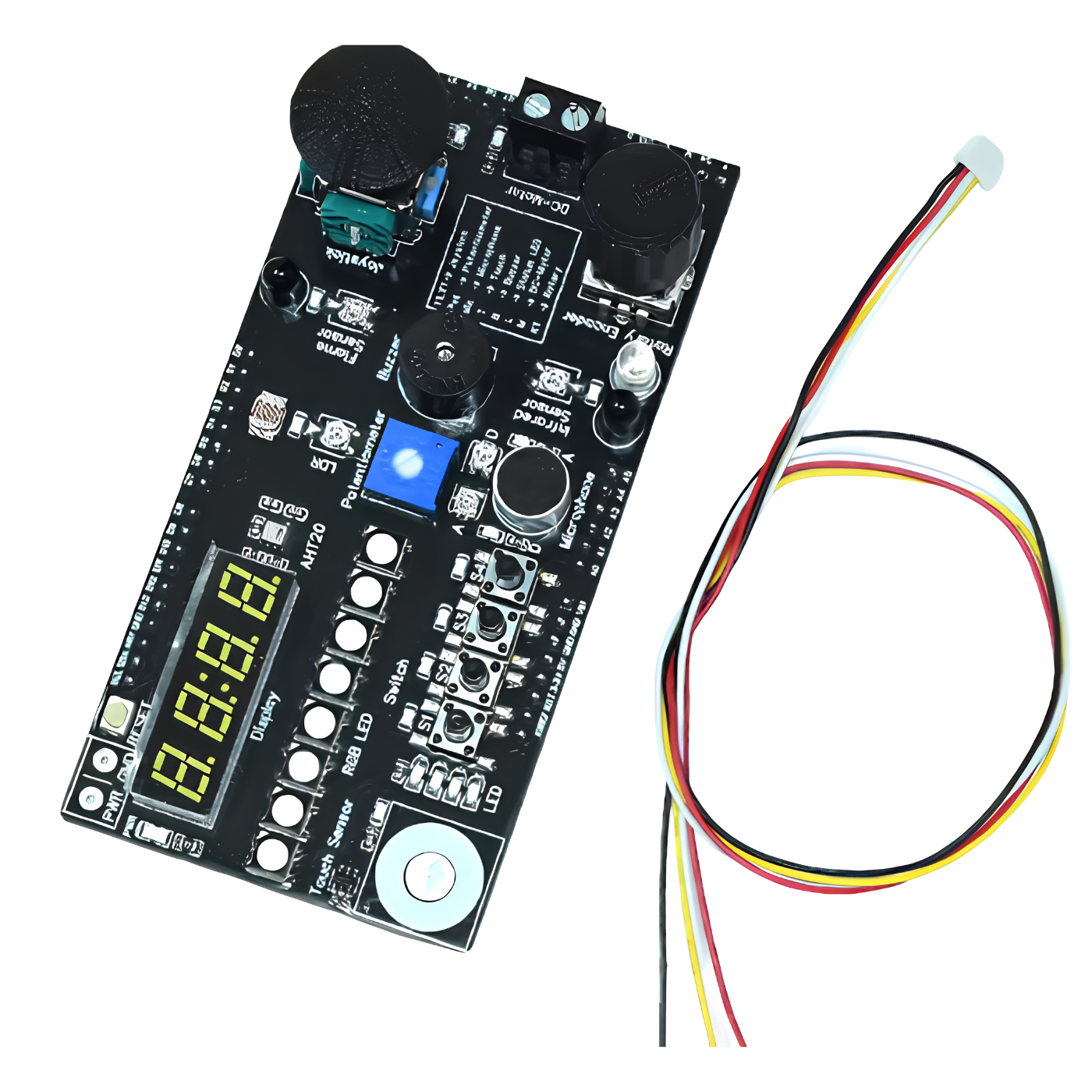 SmartElex Bharat Explorer Shield Compatible with Arduino Uno R3 R4 and Q -Robocraze