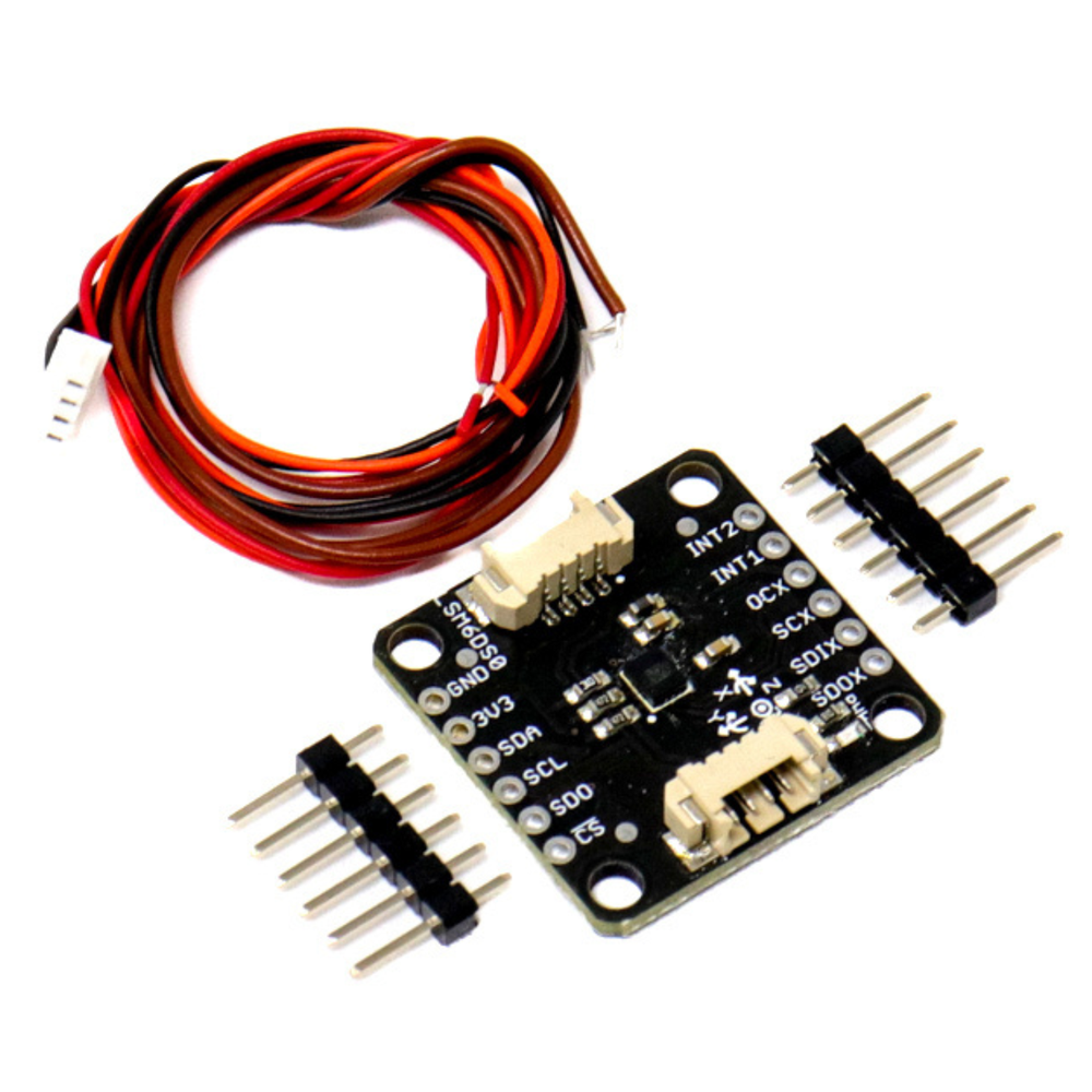 SmartElex LSM6DSO 6 DOF Accelerometer and Gyroscope Sensor Breakout -Sensors -Accelero/Gyro Sensors -Robocraze