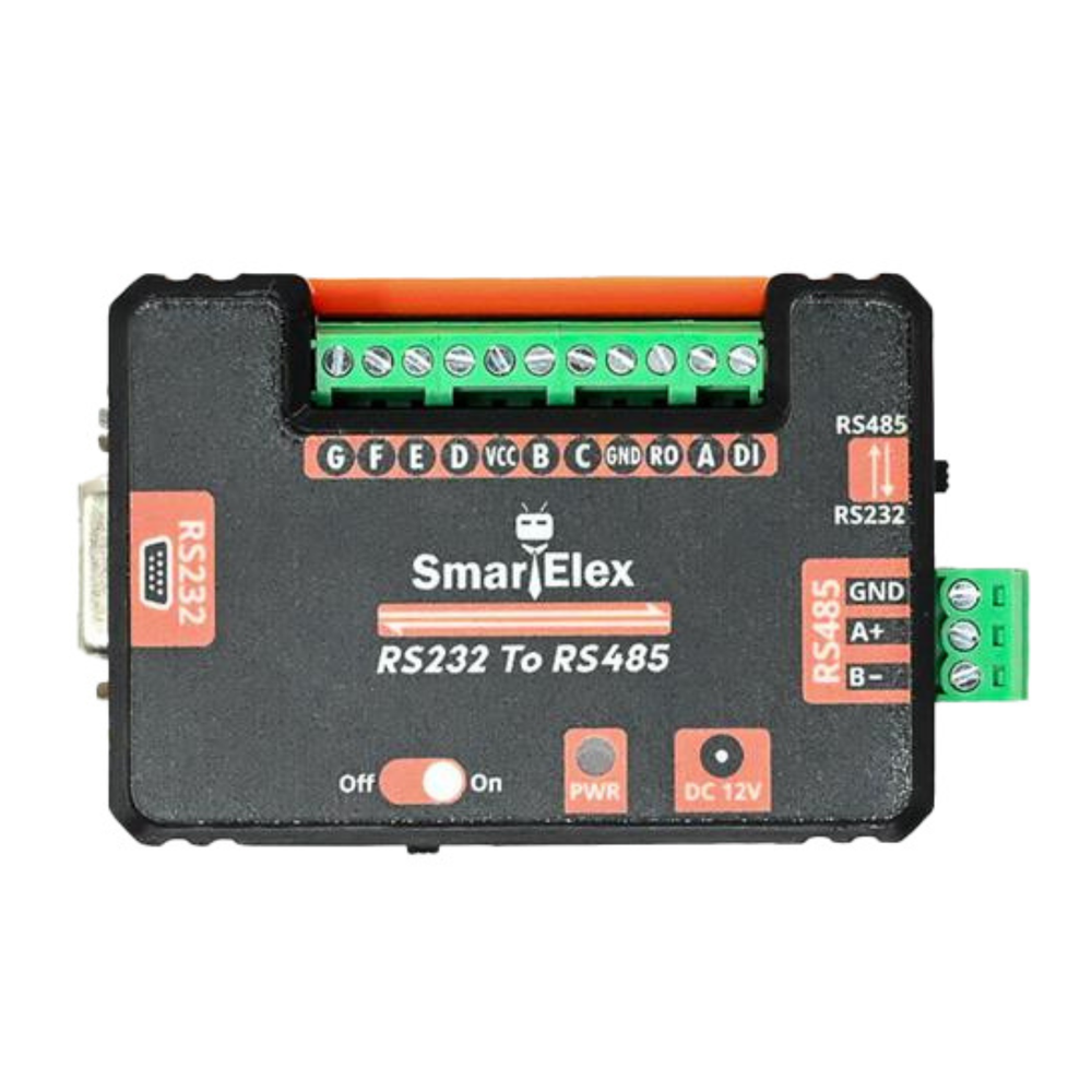 SmartElex RS232 to RS485 Bidirectional Converter -Development Boards -Accessories Development Boards -Robocraze