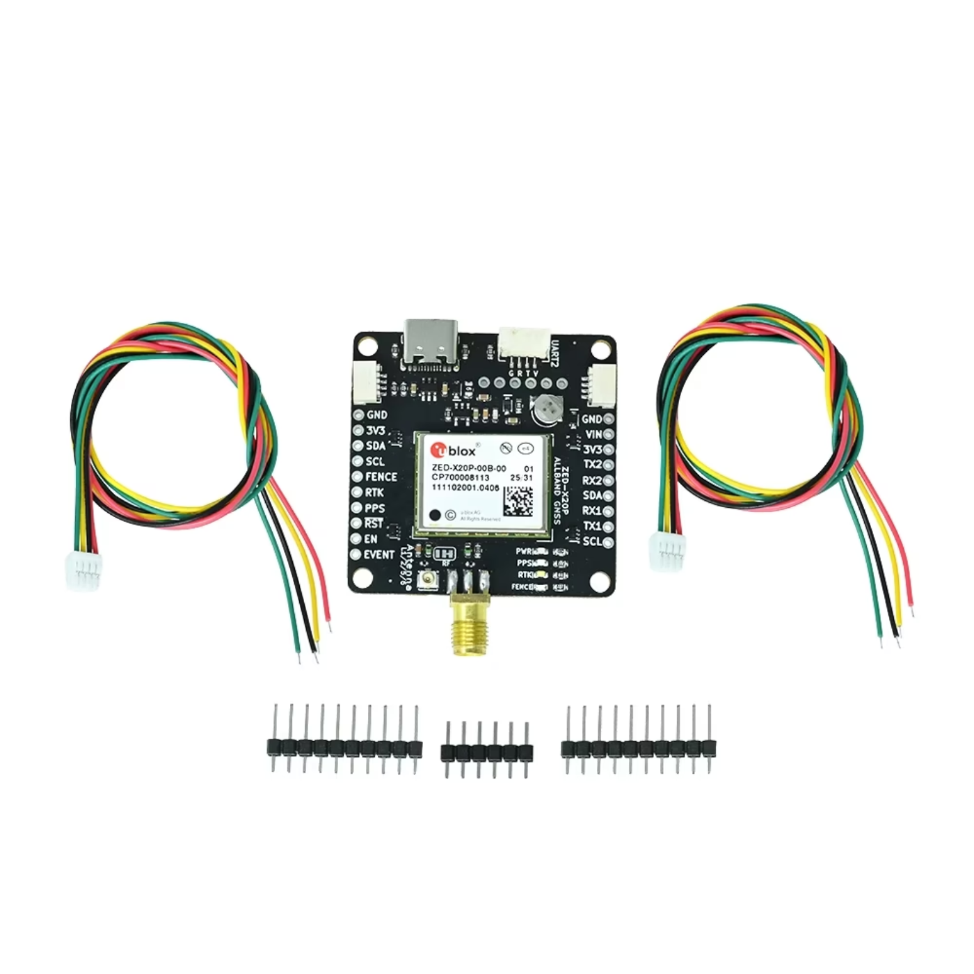 SmartElex ZED-X20P Allband GNSS RTK Breakout Module -IOT & Wireless -GSM/GPS/GPRS -Robocraze