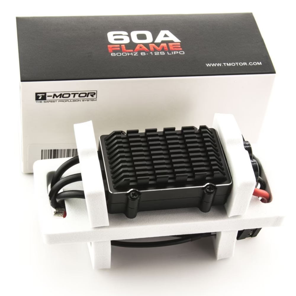 T Motor Flame 60A Hv Brushless Electronic Speed Controller -Drone Parts -ESC -Robocraze