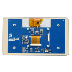 Waveshare 7inch Capacitive Touch Display for Raspberry Pi, DSI Interface, 800×480-Raspberry Pi-Displays Raspberry pi-Robocraze