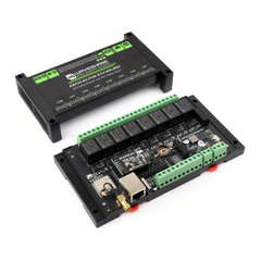 Waveshare 8-Channel ESP32-S3 WiFi Relay Module with RS485 & PoE Ethernet – Xtensa 32-bit LX7 Dual-Core Processor -Electronic Modules -Relays -Robocraze