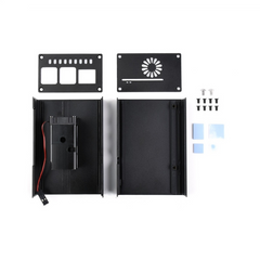 Waveshare Aluminum Cooling Case for Pi 4 with Fan -Raspberry Pi -Raspberry Pi Case -Robocraze