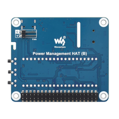 Waveshare Power Management HAT (B) for Raspberry Pi – Power Management Module -Raspberry Pi -Raspberry Pi Hats -Robocraze