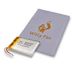 Witty Fox 3.7V 500mAh Rechargeable LiPo Battery -Lithium Polymer Battery for Drone -Robocraze
