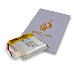 Witty Fox 500mAh 3.7V rechargeable lithium polymer Battery -LiPo Battery for Drone -Robocraze