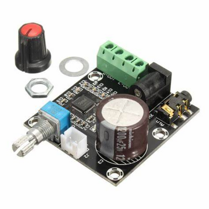 XH-M120 PAM8610 Amplifier Board – PAM8610 dual-channel amplifier for audio. -Amplifier Board -Robocraze