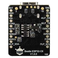 DFRobot Beetle ESP32 C6 Mini Development Board for Wireless Smart Wearable Device - Supports BLE & Battery Charging -Robocraze