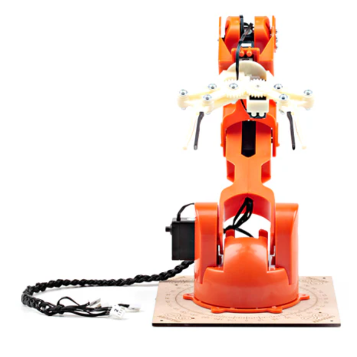 Arduino TinkerKit Braccio Robotic Arm Kit – Interactive DIY Kits, STEM Kits, Robot Kits -Robocraze