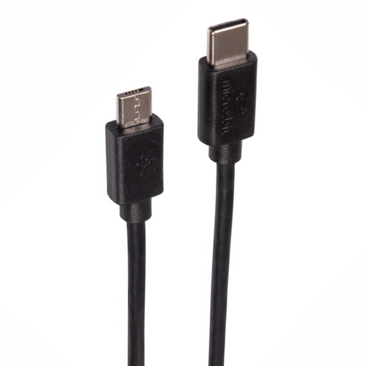 Micro:bit USB-C to Micro USB Cable (Black) – USB-C to Micro USB cable. -Development Board -BBC Micro:Bit -Robocraze