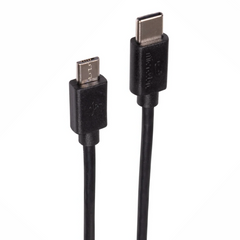 Micro:bit USB-C to Micro USB Cable (Black) – USB-C to Micro USB cable. -Development Board -BBC Micro:Bit -Robocraze