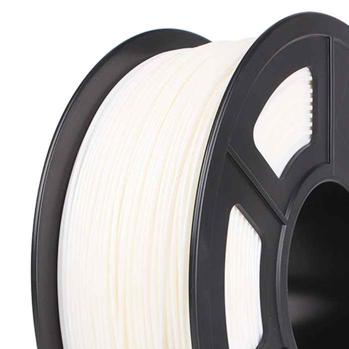1.75mm Premium HS PLA Filament (Snow White) – Durable 3D printer filament for detailed and reliable prints. - Robocraze