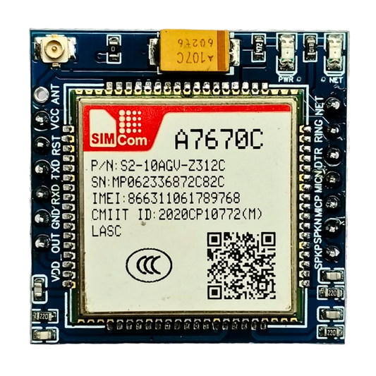 A7670C GSM 4G Breakout Board - ADIY-Robocraze